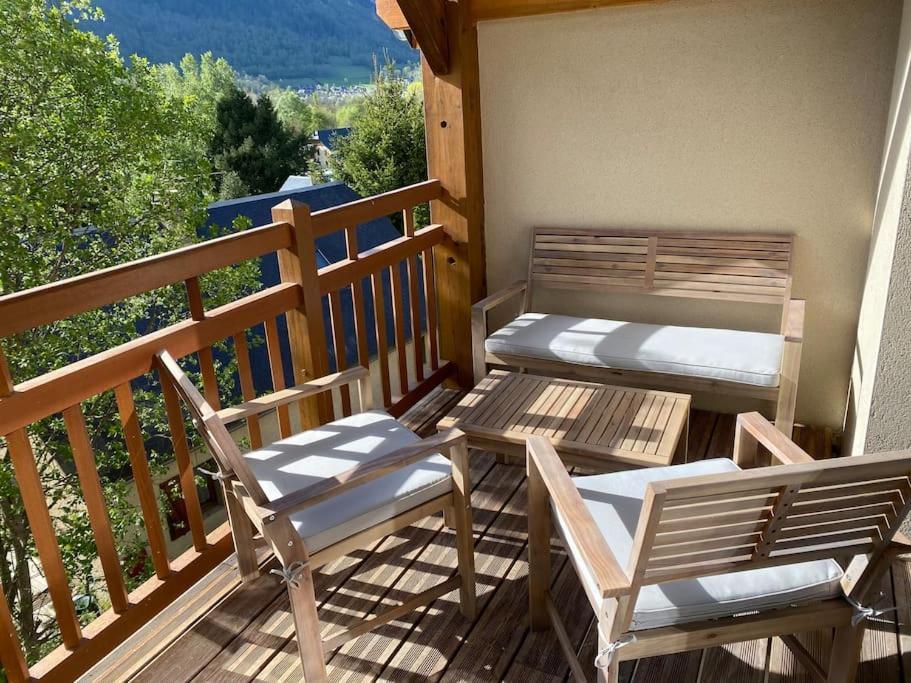 Charmant T4 Duplex Vue Montagne Loudenvielle Ngoại thất bức ảnh